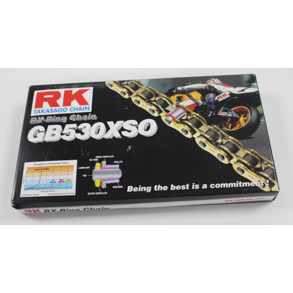 RK RK GB530XSO/Z1 X 120 CHAIN GOLD [RX]